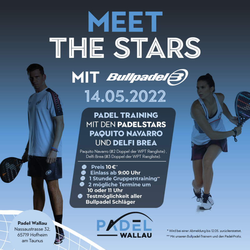 Meet the Stars - Padel Wallau