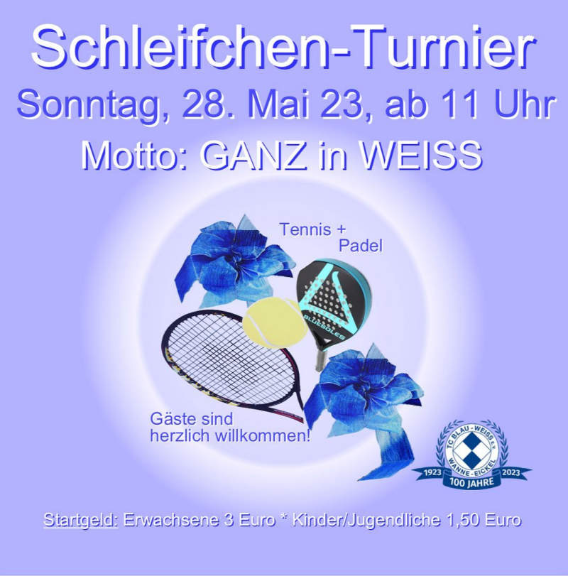 TC Blau-Weiß Wanne-Eickel Schleifchen-Turnier